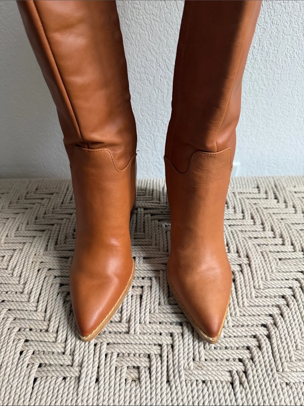 Nine West Brixe Heeled leather boots